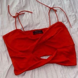 URBAN OUTFITTERS red party top
